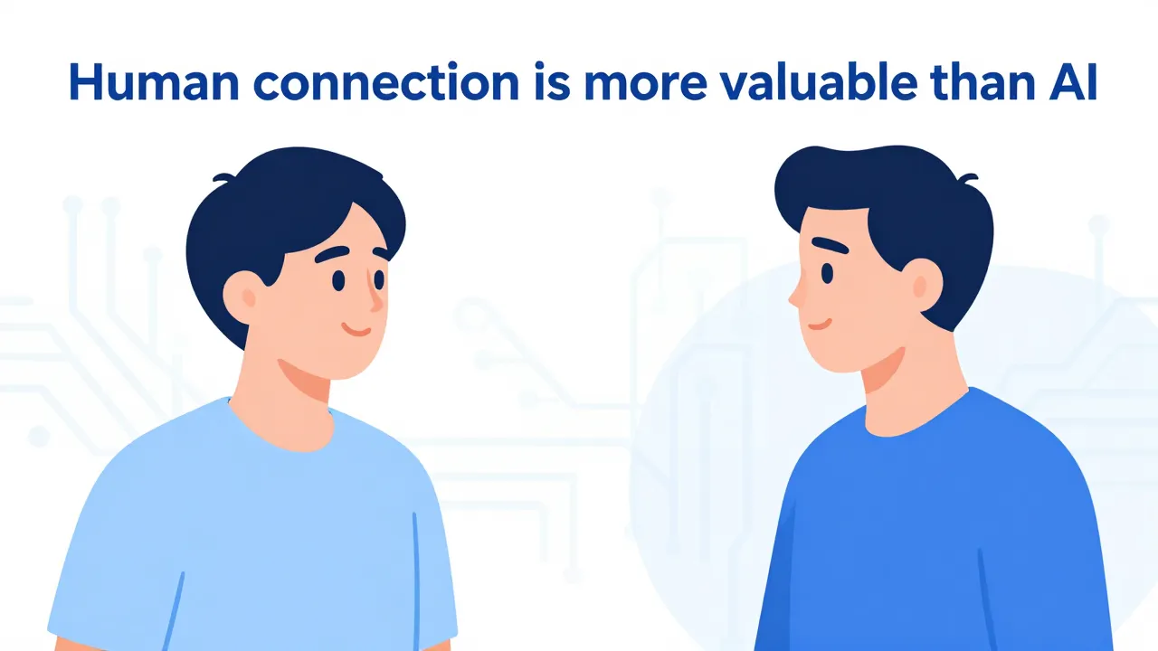 Human connection in the age of AI